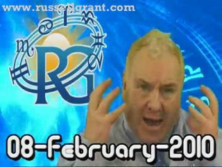 RussellGrant.com Video Horoscope Aries February Monday 8th