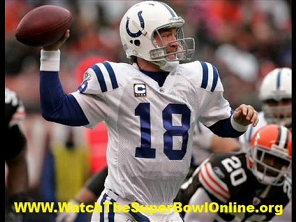 how to watch nfl Superbowl 2010 online
