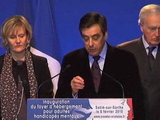 Inauguration maison pour handicapés