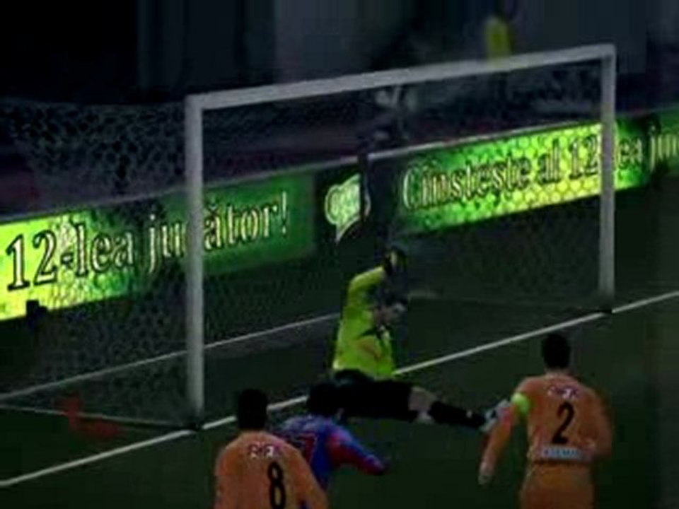 Malouda's First Goal For Steaua In ML RPES 2010 (TOP PLAYER)