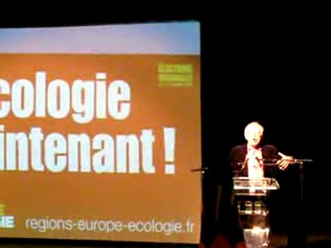 P. Meirieu, tete de liste en Rhones Alpes