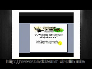 Clickbank stealth Review - Clickbank Stealth