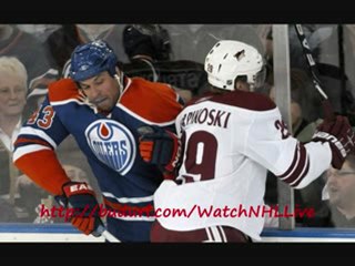 EDMONTON Oilers Vs PHOENIX Coyotes LIVE NHL Game ...