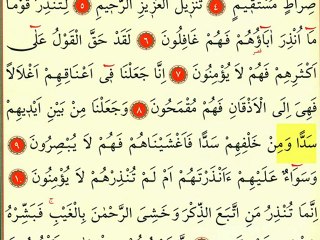 Yasin Suresi 1 - Ok Takipli Kur'an-ı Kerim Tilaveti