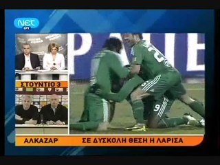 21η ΑΕΛ-ΠΑΟ 2009-10 Δηλώσεις Ουζουνίδη, Αλεξούλη, Πηλαδάκη