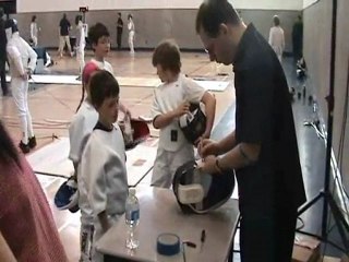 Francis escrime 2008-2009 final