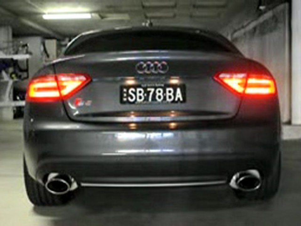 AUDI S5 son moteur