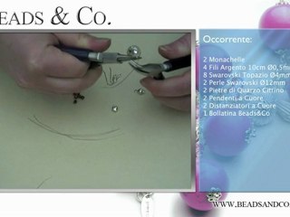 Tutorial Beads & Co. 19 - Orecchini "È quasi amore"