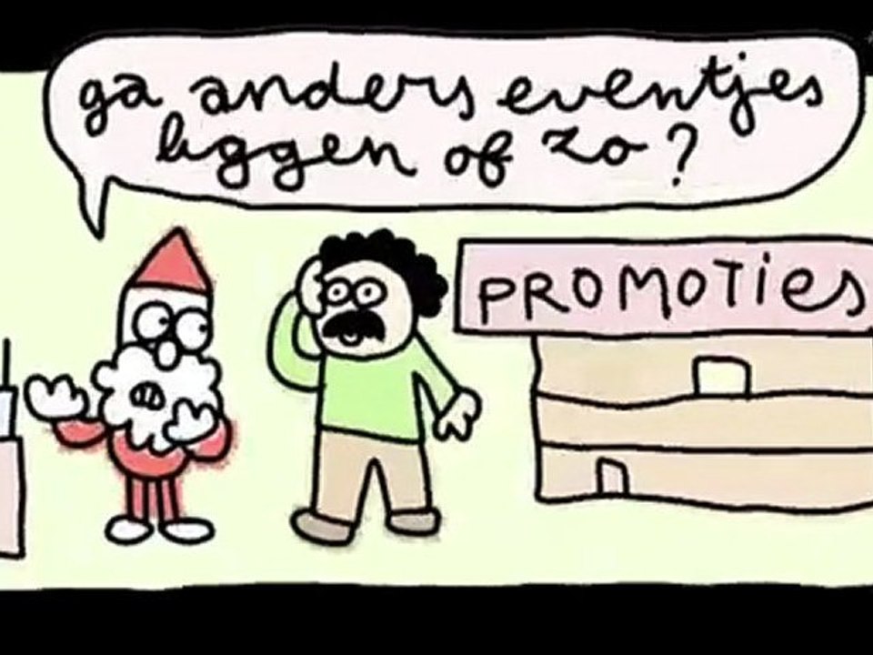 Kabouter Wesley - gij niet ze plakkaat