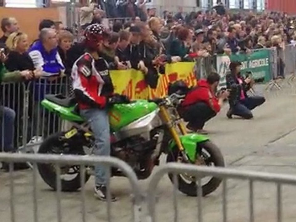 Stunt Lyon Eurexpo salon du 2 roues 2010