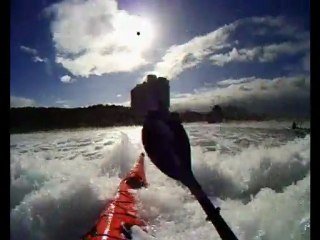 Kayaking Wave Practice - Tel Aviv, Feb 5 2010