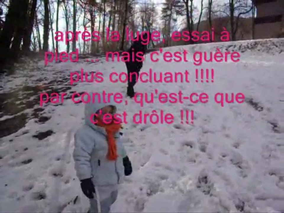 albertine et la neige