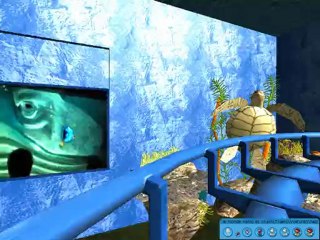 le monde némo et crush ride