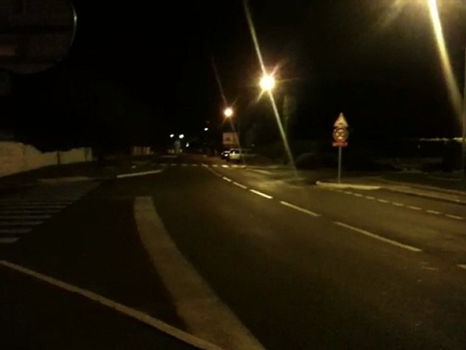 Essai bloc de vitesse.