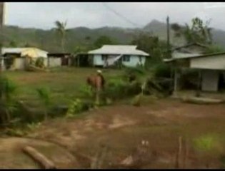 Cyclone Aftermath: French Polynesia