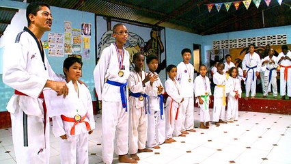 Le club Taekwondo de St-laurent est le plus titré de Guyane