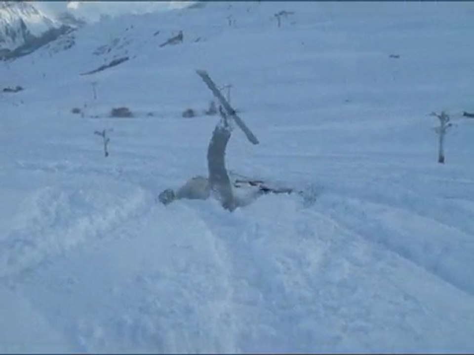 Ski hors piste la Toussuire