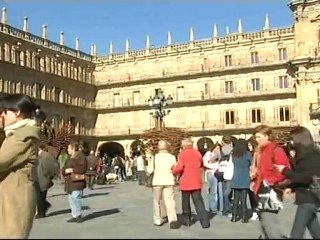 La plaza mayor de Salamana, un museo al aire libre