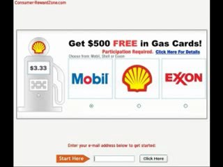 How to Get FREE $500 Gasoline Gift Card