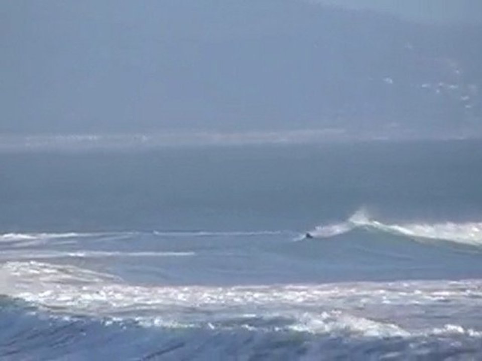Surfeando con Fabien Ducept en Cádiz
