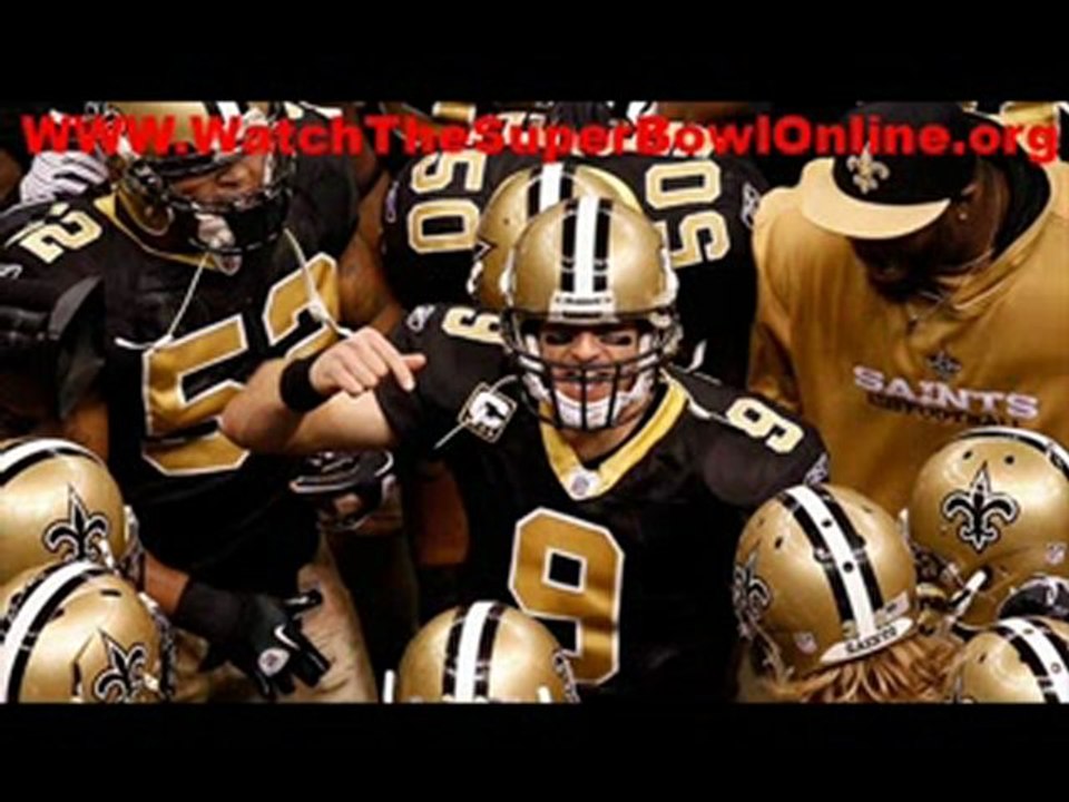 nfl games Indianapolis Colts vs New Orleans Saints Superbowl