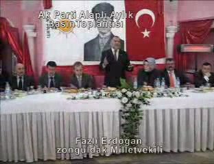 Ak Parti Alaplı Toplantısı