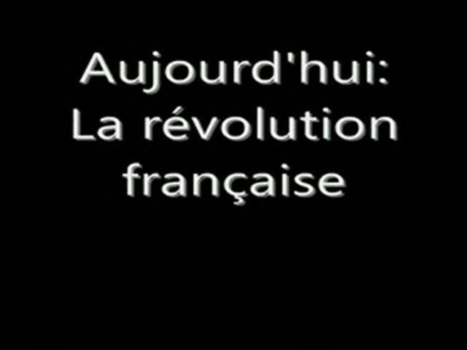 Morsay à caractère informatif : La révolution française