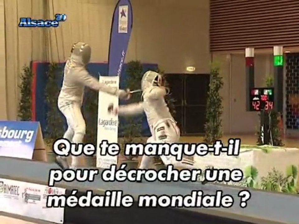 Escrime : Rencontre avec Vincent Anstett