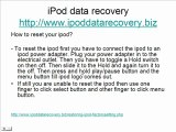 Get Back Deleted iPod Files & Folders