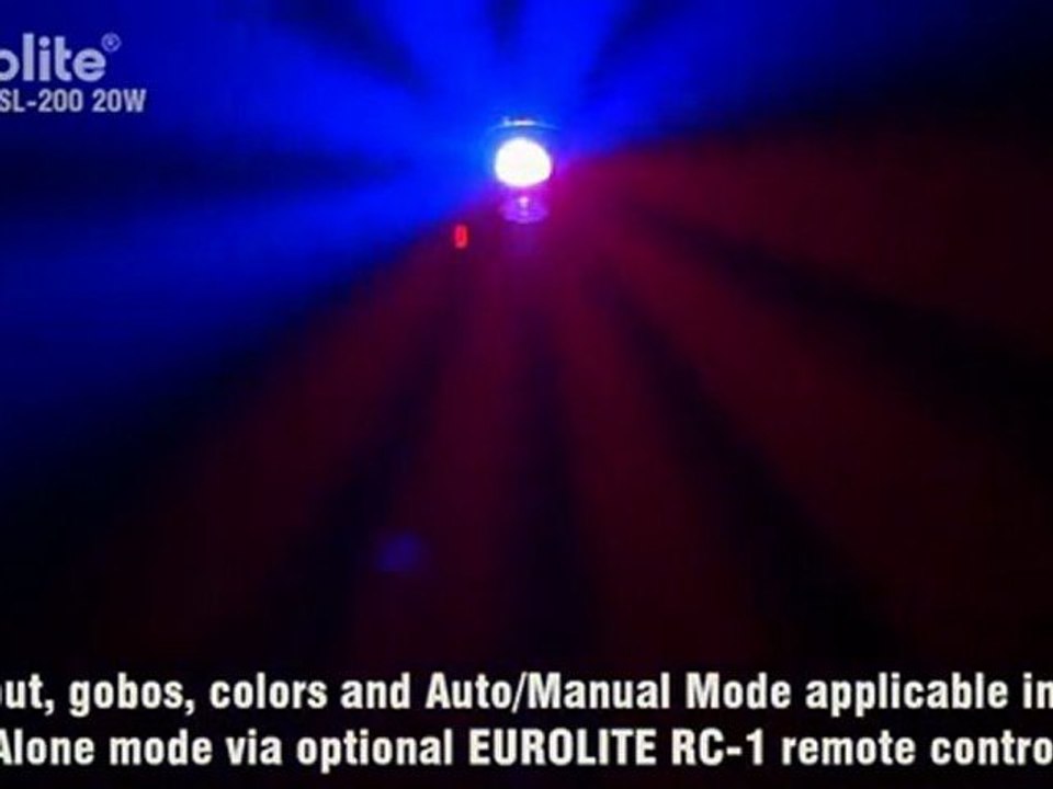 EUROLITE LED Scan TSL-200 20W