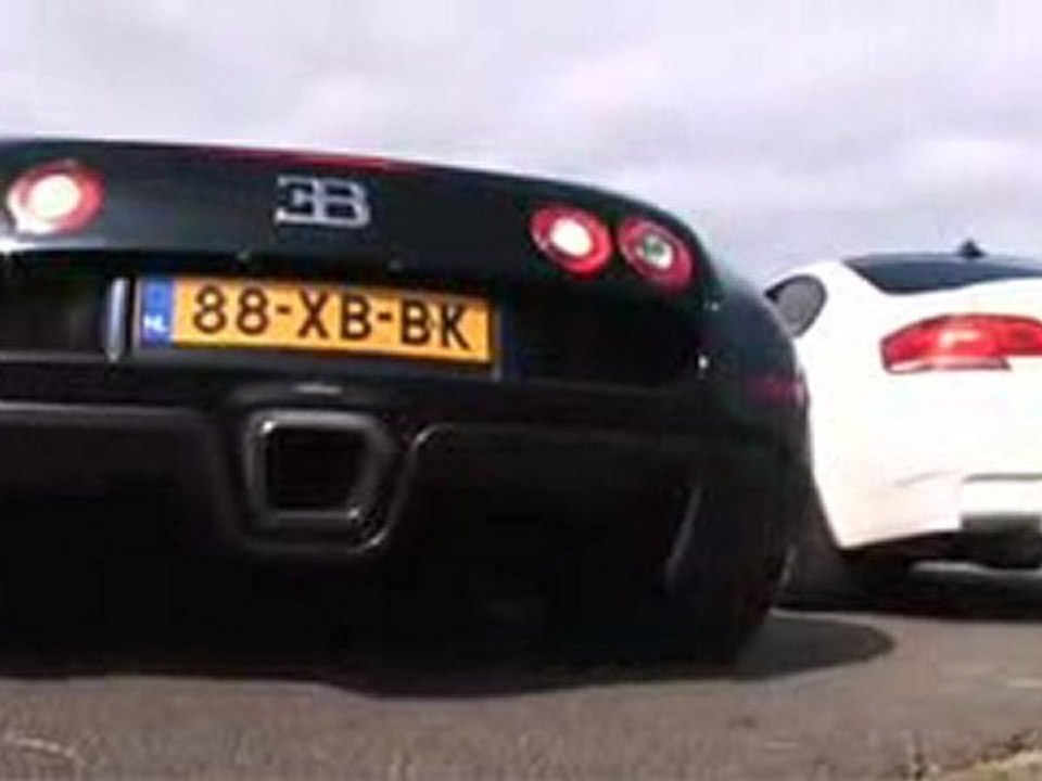 Bugatti Veyron vs BMW M3
