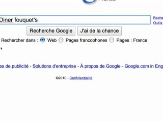Le PS parodie une publicité de Google