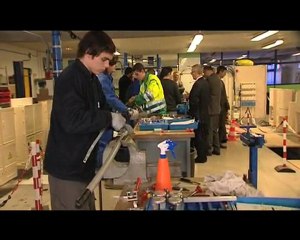Olivier Dugrip au lycée Clément Ader