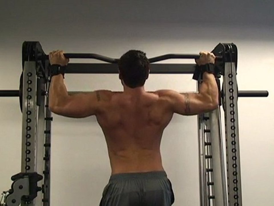 Micah LaCerte's Wide Grip Pullups