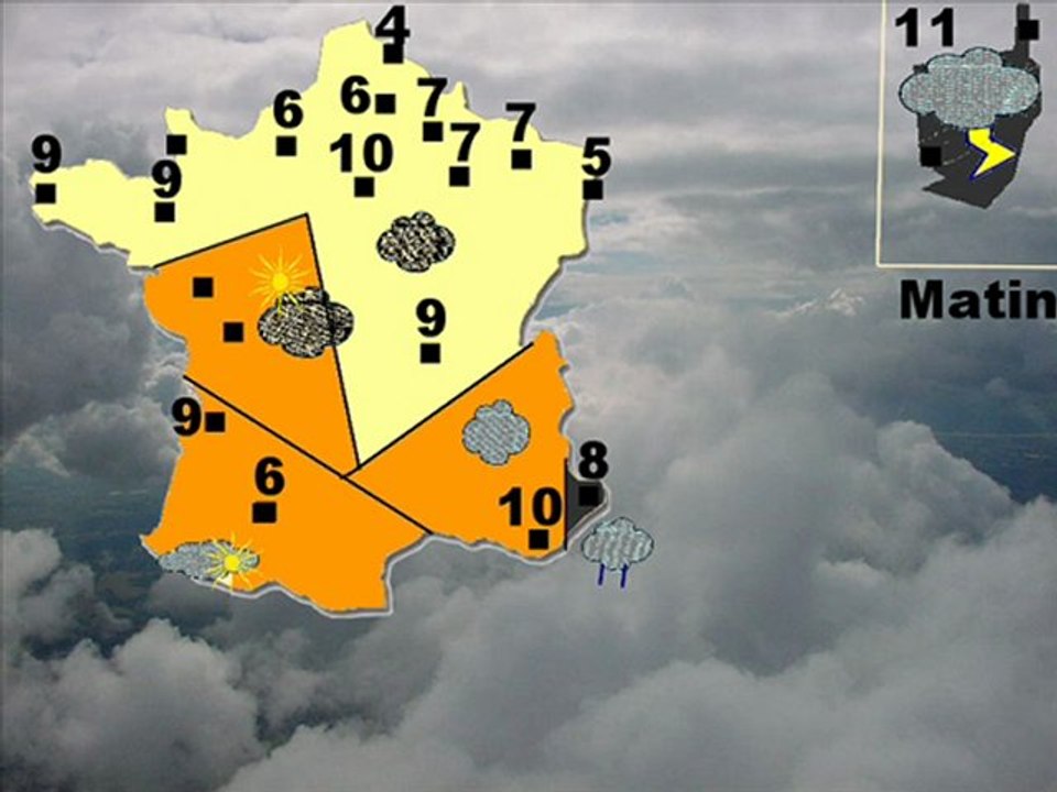 La météo du matin (22/02/2010)