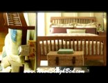 The Wood Sleigh Bed - Comes in Many Styles