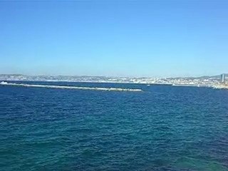 vue sur marseille et les iles
