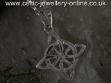 Celtic Necklace Sterling Silver DWA381