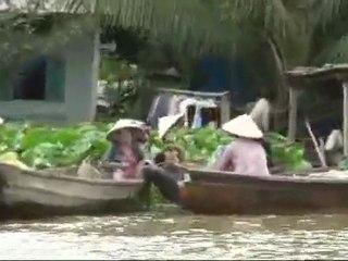 VIETNAM CANAUX PRES DE CAN THO