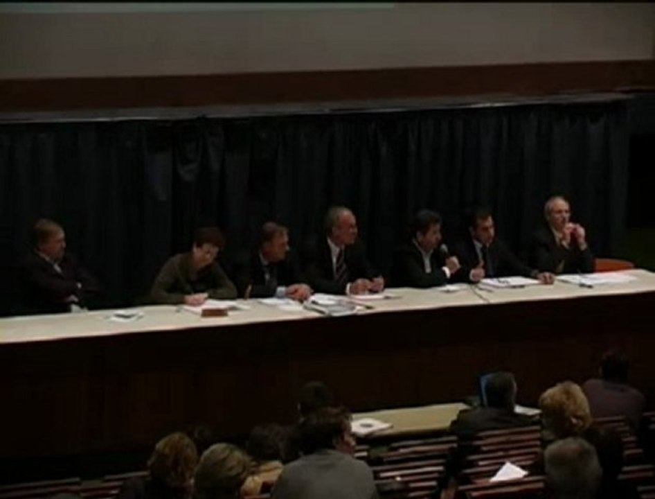 4- Présentation du plan campus à l'amphi Weil