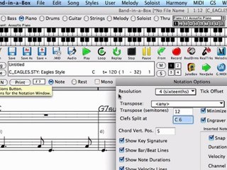 Using BIAB To Generate Sight Reading Etudes For Bass