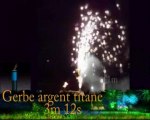 gerbe argent titane 3m 12s