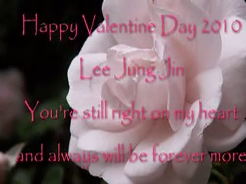 Lee Jung Jin  이정진 Valentine's Day  2010