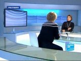 Eva Joly invitée de France24 le 8 février 2010