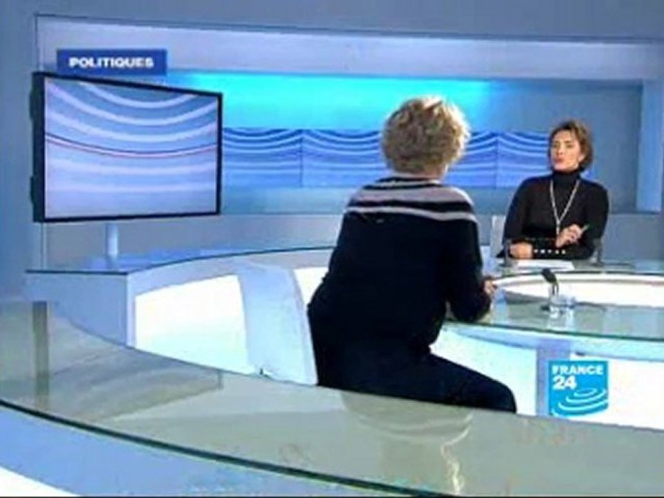 Eva Joly invitée de France24 le 8 février 2010
