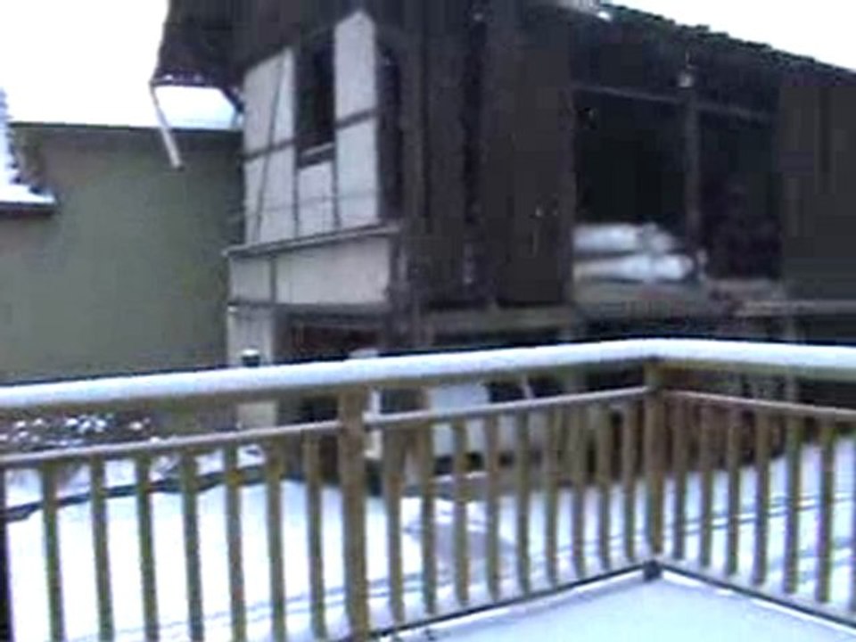 il neige