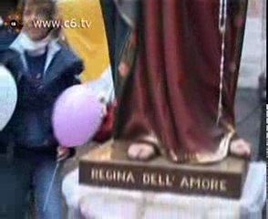 No al Testamento Biologico,manifestazione di Militia Christi