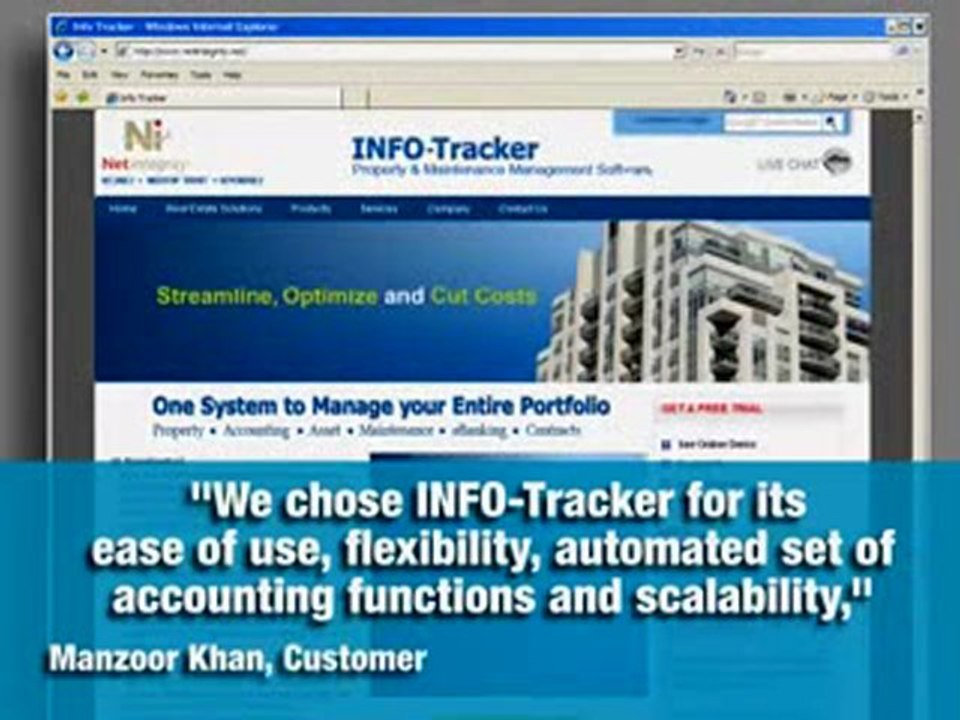 Landlord Property Management Software from Netintegrity