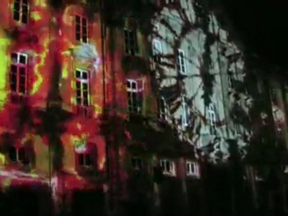 Fete des Lumieres à Lyon, le 8 décembre 2009