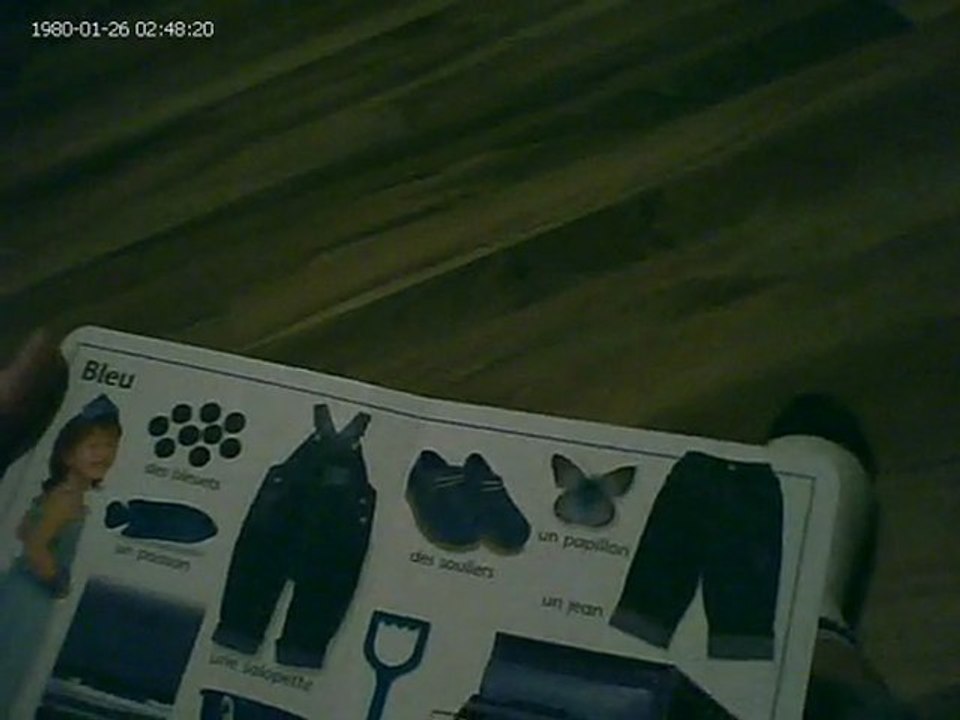 Malik raconte son livre des couleurs.